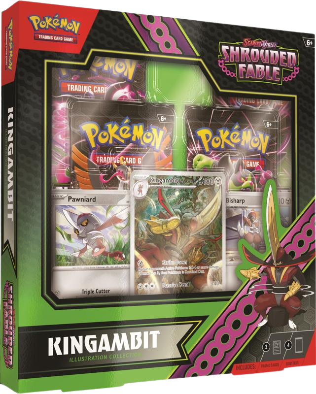 Pokemon Scarlet & Violet Shrouded Fable: Kingambit Illustration Rare Collection