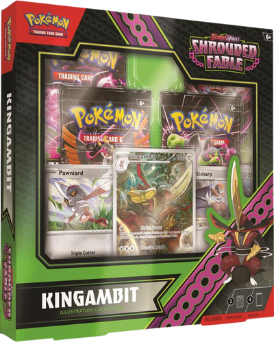 Pokemon Scarlet & Violet Shrouded Fable: Kingambit Illustration Rare Collection