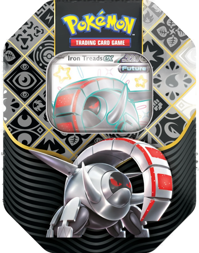 Pokemon Scarlet & Violet Paldean Fates Tin Iron Treads