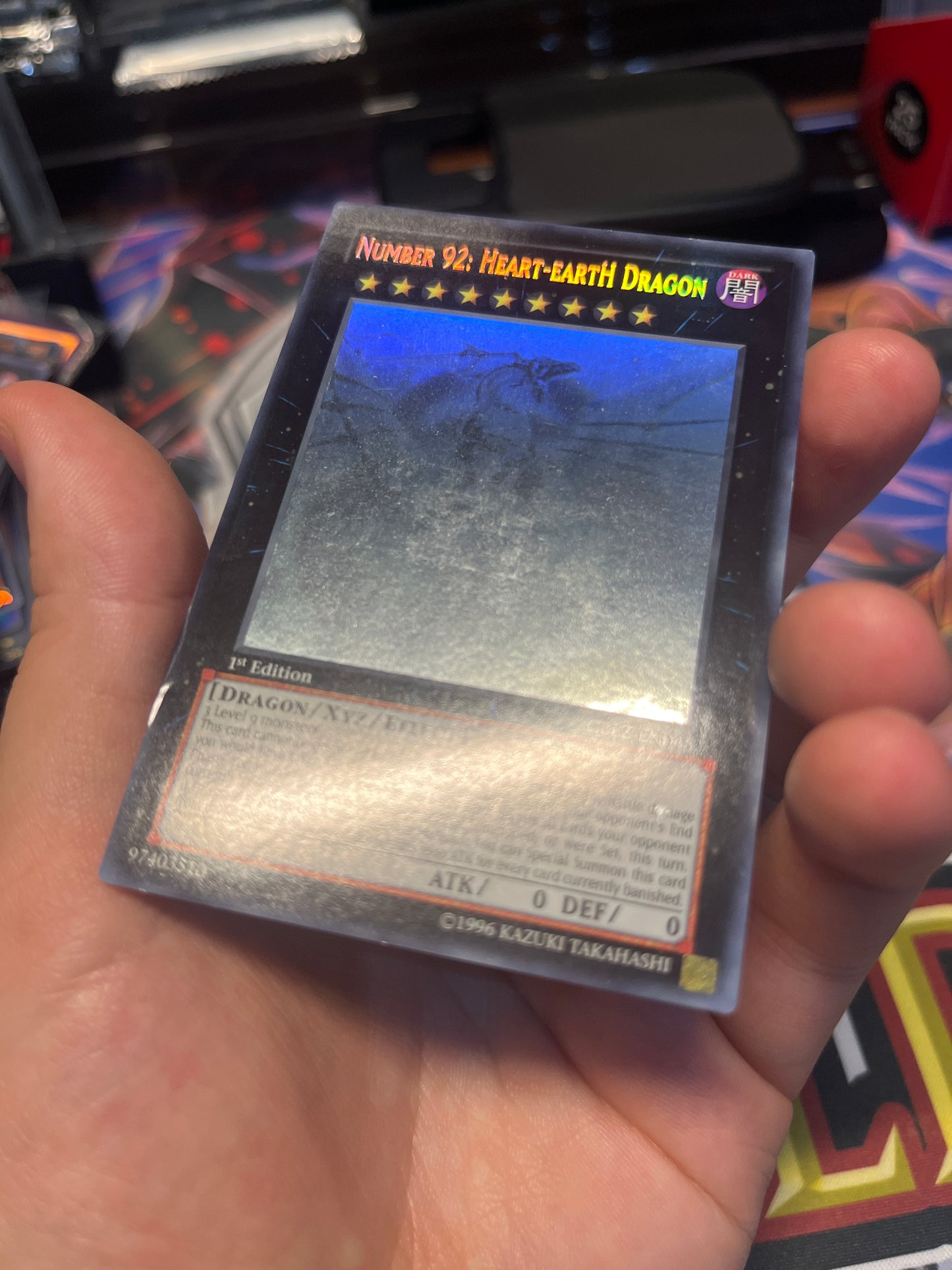 Number 92: Heart Earth Dragon Ghost Rare CBLZ-EN045 1st edition