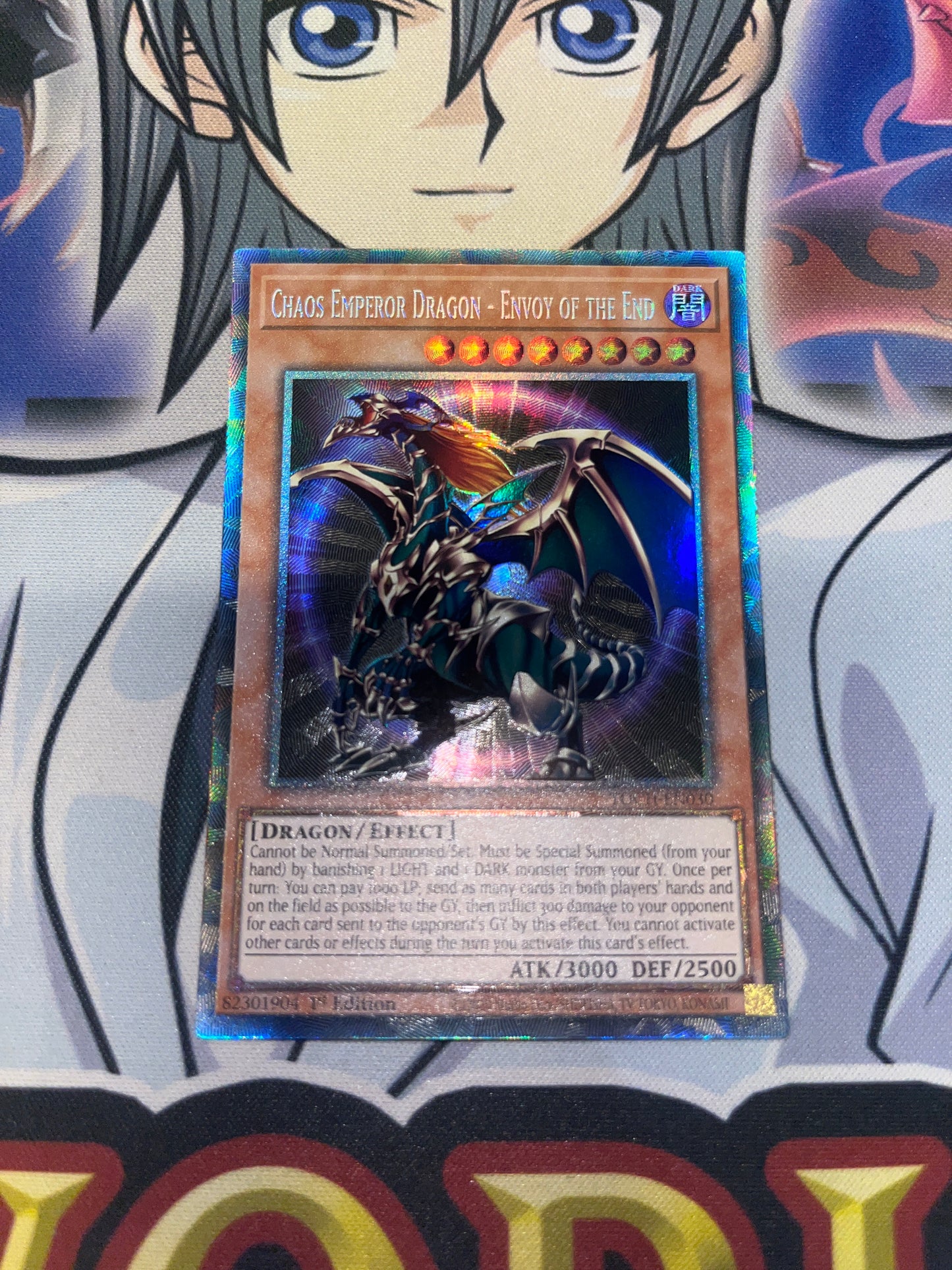 Chaos Emperor Dragon- Envoy Of The End TOCH-EN030 Collectors Rare 1st Edition