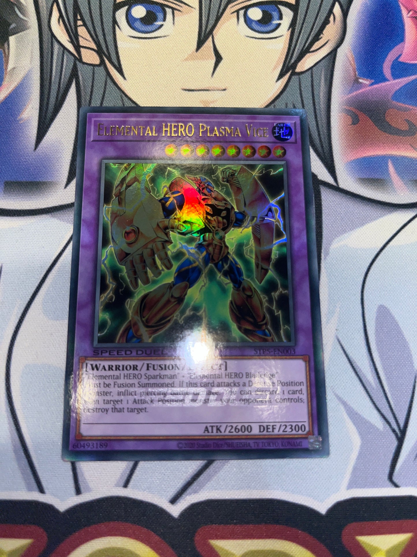 Elemental Hero Plasma Vice STP5-EN003 Speed Duel Ultra Rare