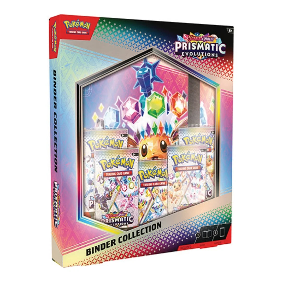 Pokémon TCG: Scarlet & Violet 8.5 - Prismatic Evolutions - Binder Collection 1 Per Person