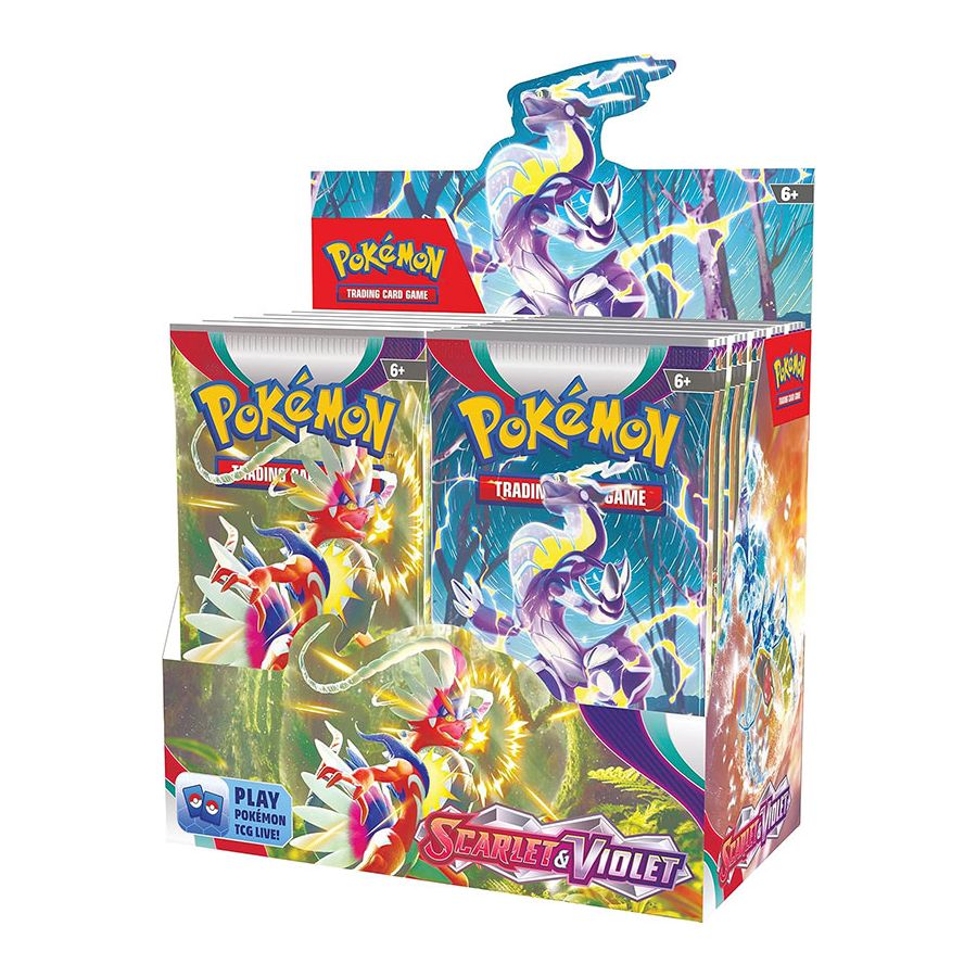 Pokemon TCG: Scarlet and Violet Booster Box (36 Booster Packs)