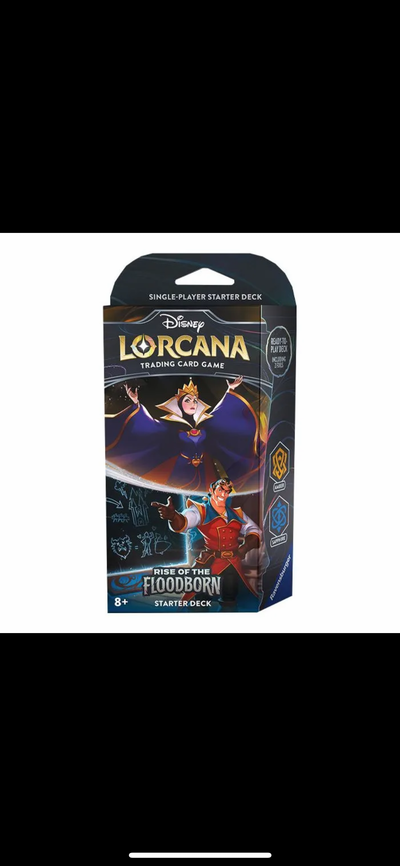 Lorcana - Rise Of The Floodborn - Starter Deck - The Queen & Gaston