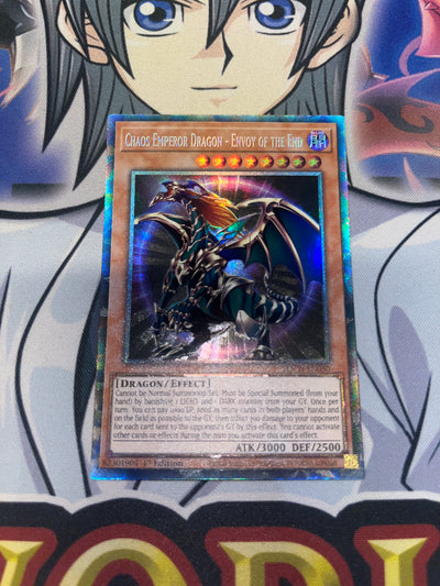 Chaos Emperor Dragon- Envoy Of The End TOCH-EN030 Collectors Rare 1st Edition