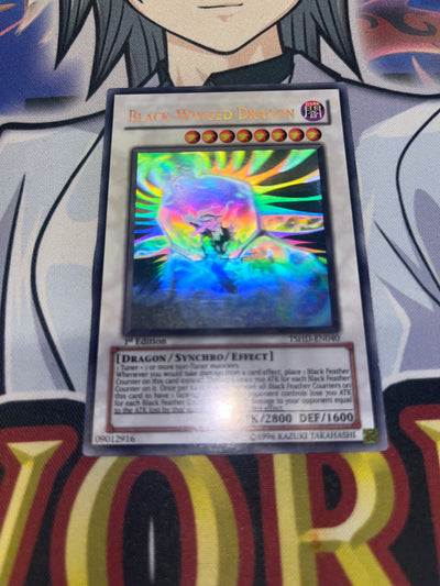 Black-Winged Dragon TSHD-EN040 Ghost Rare 1st Edition