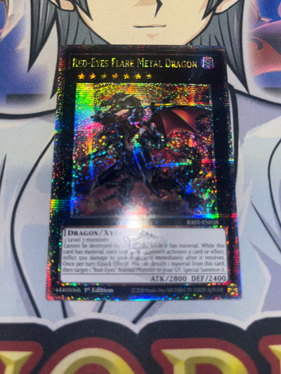 Red-Eyes Flare Metal Dragon RA01-EN038 Quarter Century