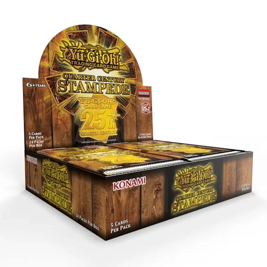 Yu-Gi-Oh! Quarter Century Stampede Booster Box PRE-ORDER